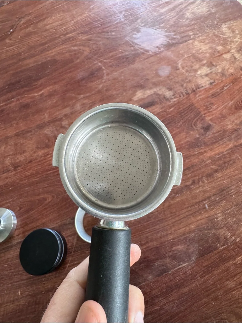 51 mm Black Espresso Tamper & Portafilter Accessories Set